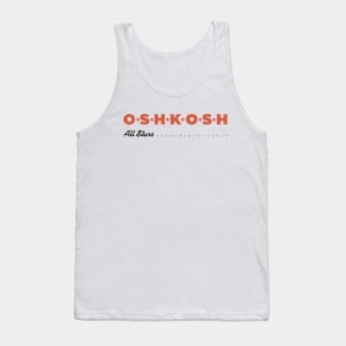 Defunct Oshkosh All-Stars Basketball Team Tank Top